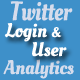 Twitter Login & User Analytics