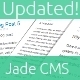 Jade CMS for PHP