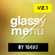 Narsis CSS3 Glassy Menu