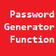 Password Generator Function