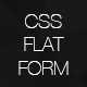 CSS Flat Form