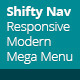 Shifty Nav - a Fully Responsive JS CSS3 Mega Menu