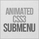 Animated CSS3 Submenu