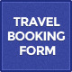 Clean & Simple Travel Booking Form
