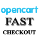 Fast CheckOut for Opencart