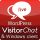 WordPress Live Chat with Web- & Windows Clients