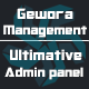 Gewora Management - The ultimate user/admin panel