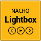 NACHO Lightbox - Flat responsive lightbox