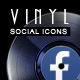 Vinyl Social Media Animated Icons
