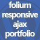 Folium - Responsive Ajax Portfolio